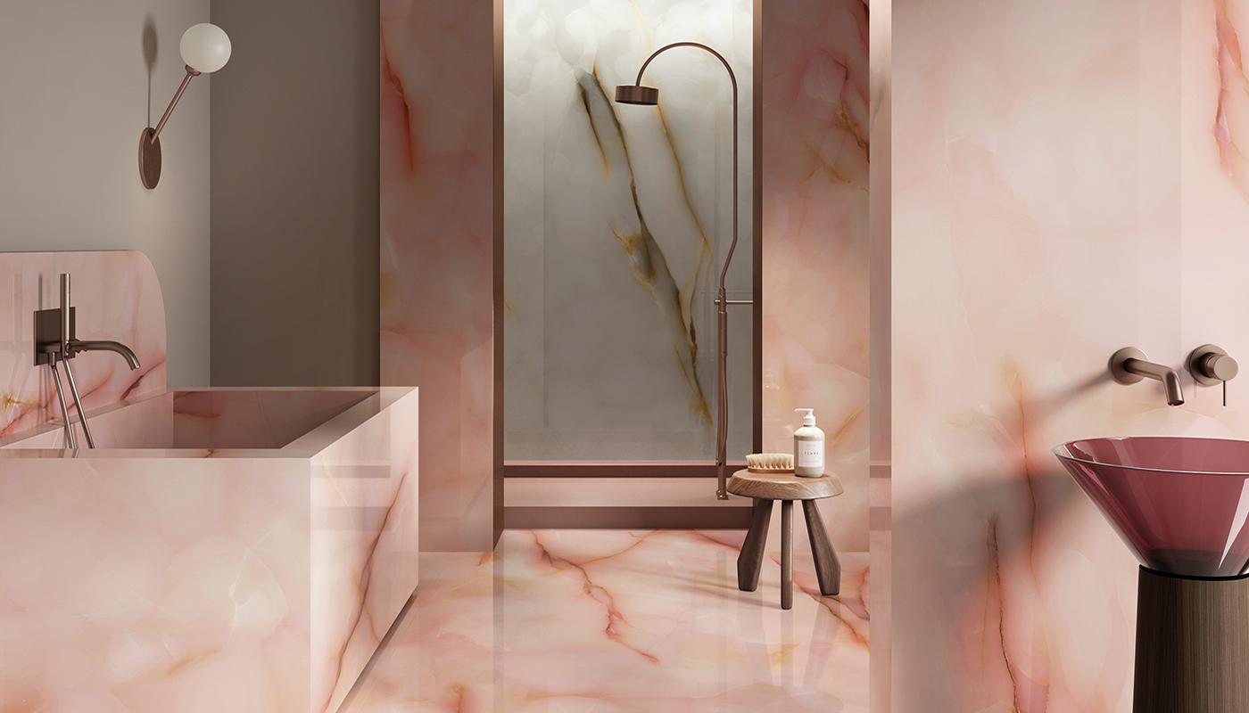Керамогранит Onyx Malva Silktech 60x60 9мм