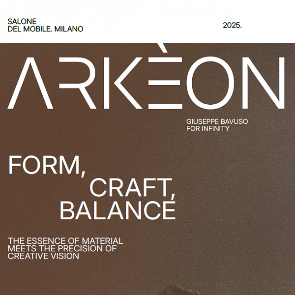Форма, мастерство, баланс: коллекция ARKÈON от INFINITY
